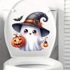 Halloween Toilet Sticker Decal for Bathroom Holiday Decor