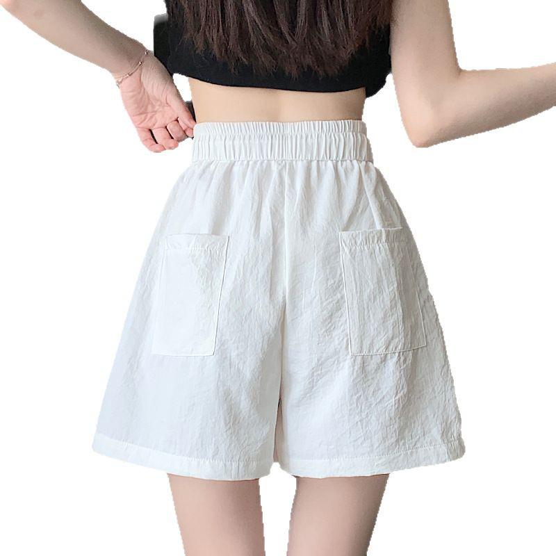 2025 Women's High Waist A-Line Sports Shorts: Fashionable Summer Drawstring Casual Wear