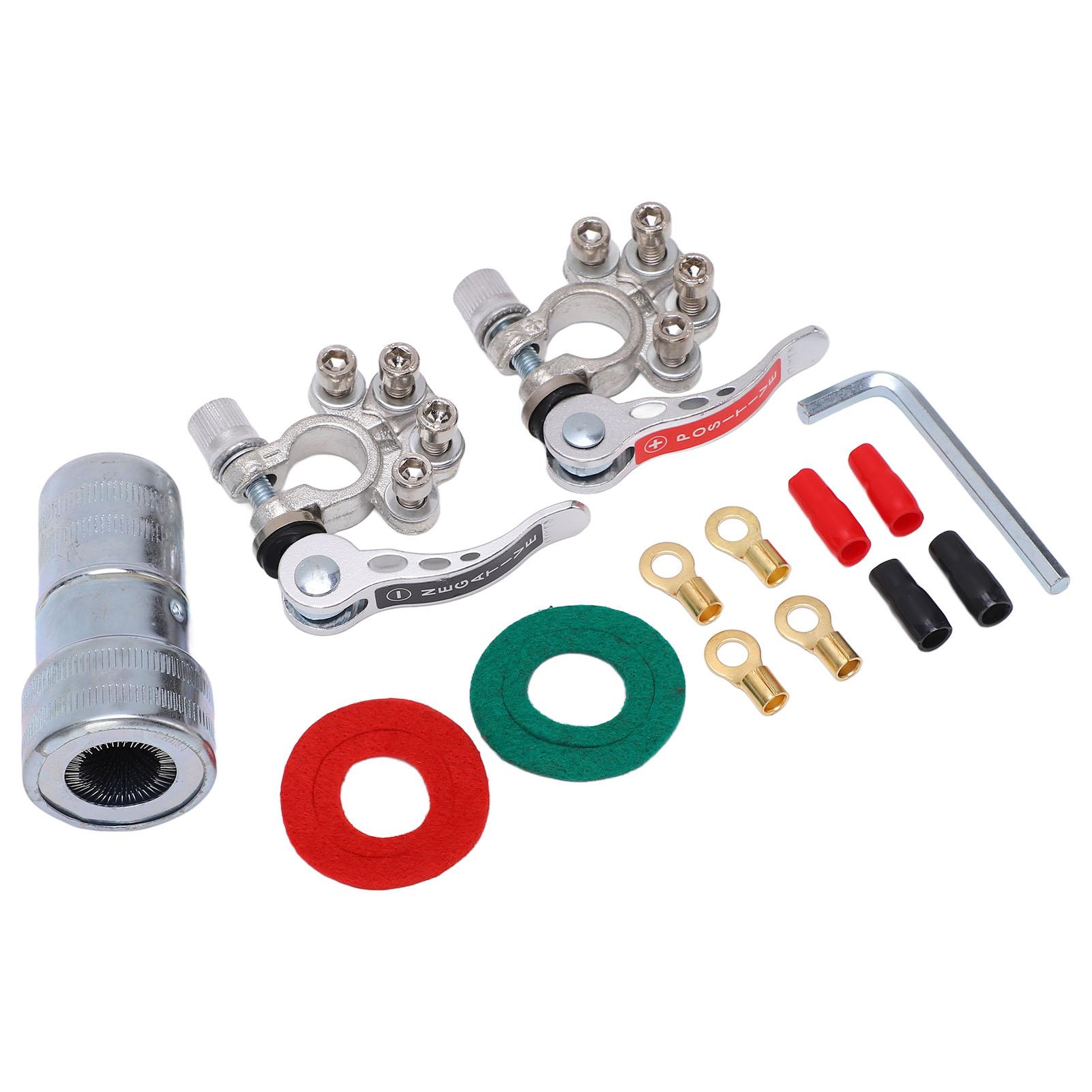 

4-контактные клеммы аккумулятора Быстроразъемные разъединители для легковых автомобилей, фургонов, караванов, грузовиков, пикапов