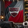Wall Hanging Tapestry VfB Stuttgart Football Print Cloth for Living Room Bedroom Home Decor