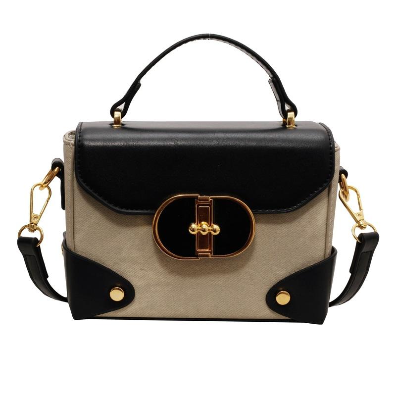 This Year's Popular Small Bag Women's Fashion and Versatile 2025 New Retro Shoulder Crossbody Bag Handbag Small Square Bag