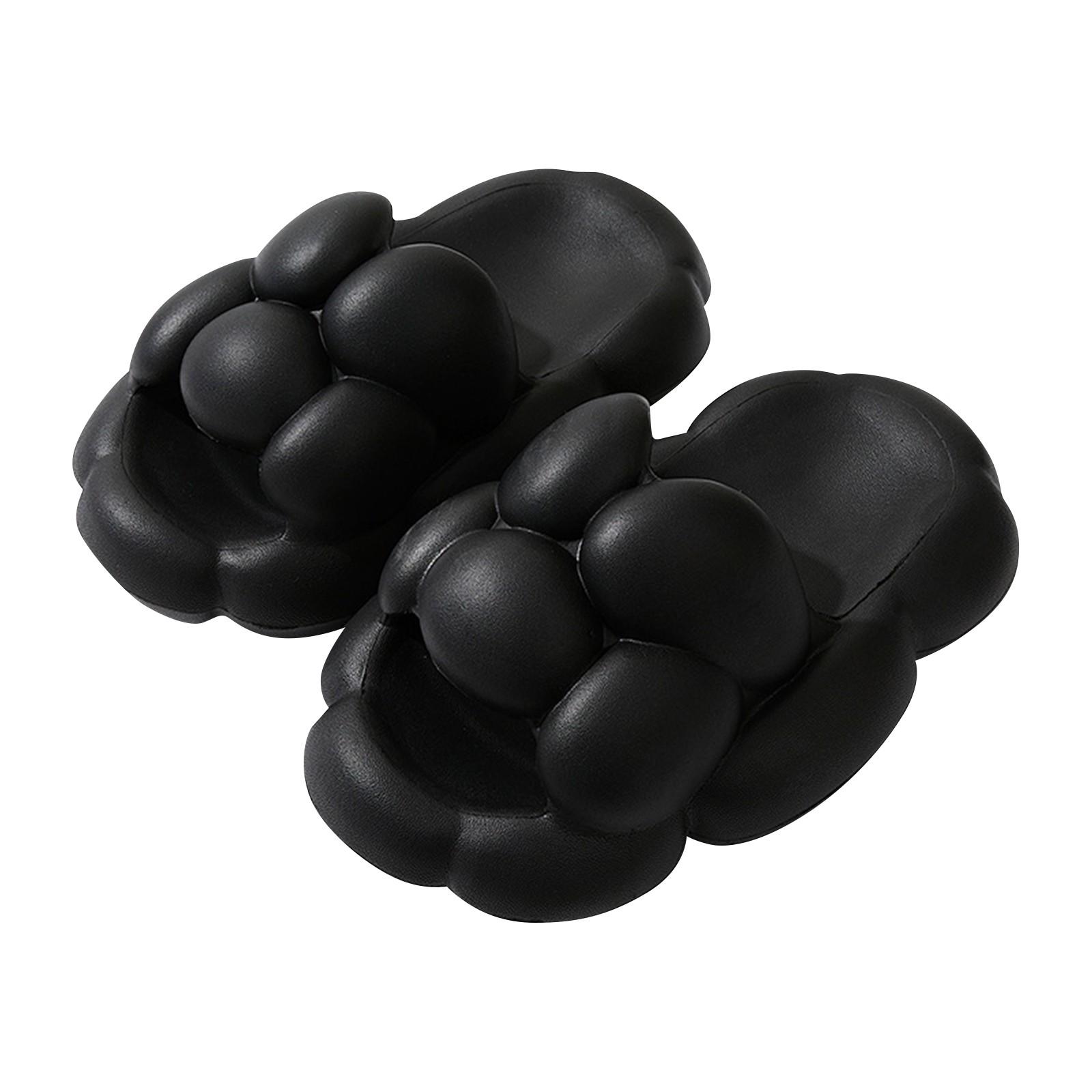 

Женские летние домашние модные хлопковые тапочки 42 чёрный