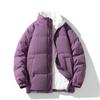 Men's winter windproof, fleece and thickened cotton-padded jackets, couples' thickened cotton-padded jackets and outerwear