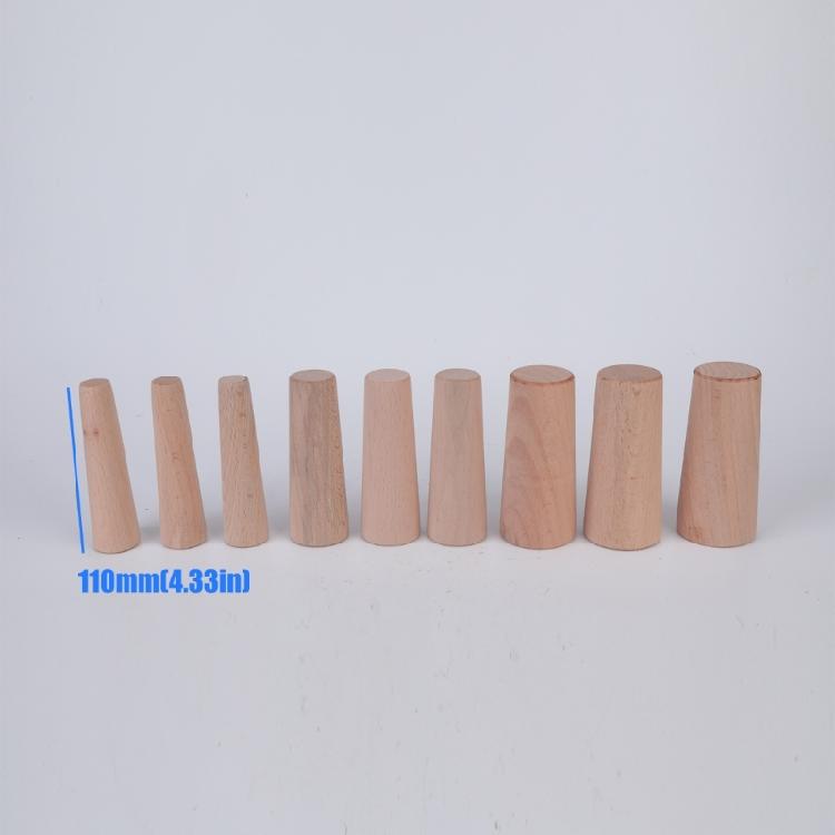 Ready Afloat Emergency Repair Set, 9 Piece Wooden Marine Sealing Pieces with Tapered Shape for Boat Maintenance Storage Use Today Now