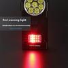 Bright 1000LM Magnetic Flashlight Double Light Sources USB C Rechargeable Work Light For Emergencies