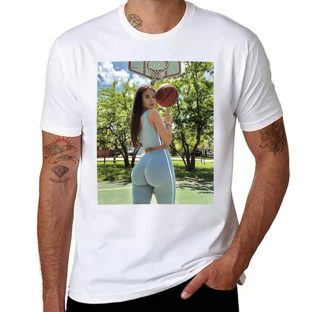 Lana Rhoades Poster Tshirt Casual Everyday Short Sleeve Tshirt