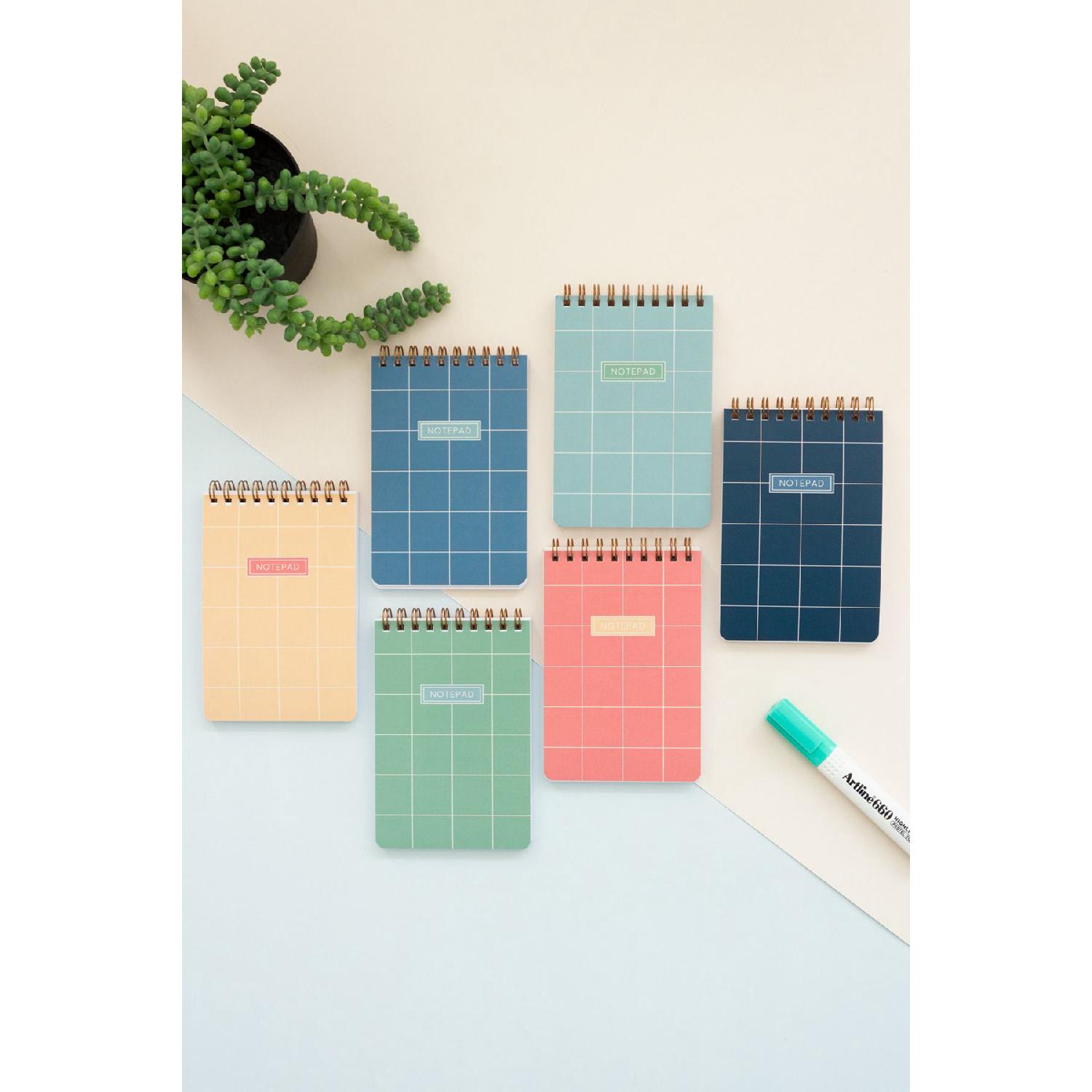 

Set Of 6 Pocket Notebook Notepads чистий