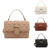 Stylish 2024 Spring Minimalist Small Square Bag Chic Quilted Design For Women