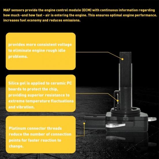 Mass Air Flow Sensor Meter MAF For LEXUS 07-12 ES350 07-11 GS350 07-13 IS250/350