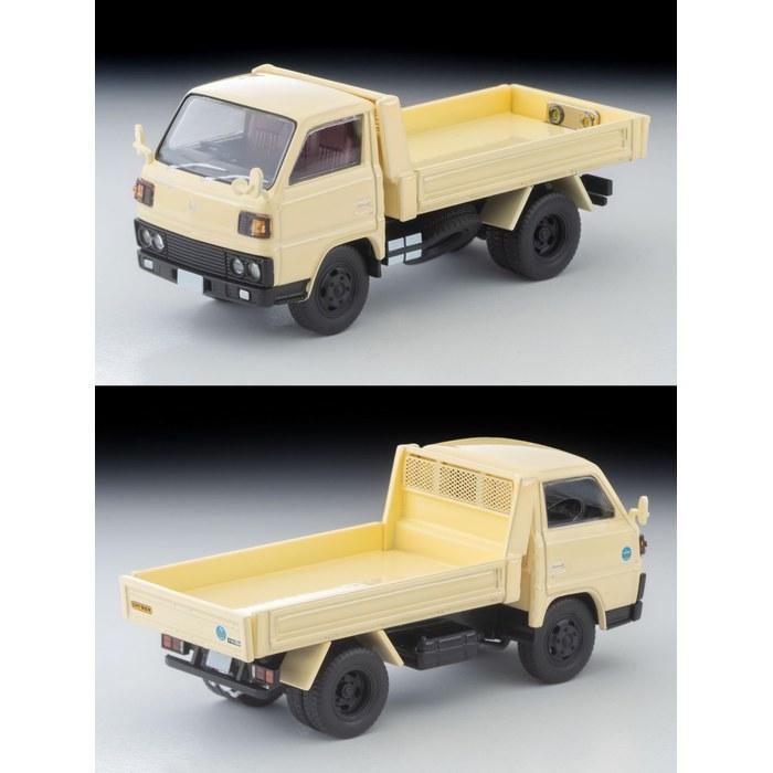 TOMYTEC Tomica Limited Vintage Neo 1/64 LV-N Japanese Cars Era 19 Mitsubishi Fuso Canter Dump Truck Sakana-kun Version 1980 Multicolor