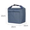 Portable Lunch Bag Insulation Bento Pack Handbag Fresh-keeping Pouch Dinner Container School Office Staff Food Storage Bag