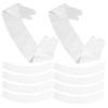 20 Sheets Washable Tummy Liners For Sweat Rash Disposable Under Belly Sweat Liners Pads Belly Band For Skin Rash