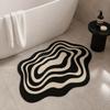 Diatomaceous Earth Floor Mat Irregular Entrance Door Mat High Quality Decorative Carpet  Home