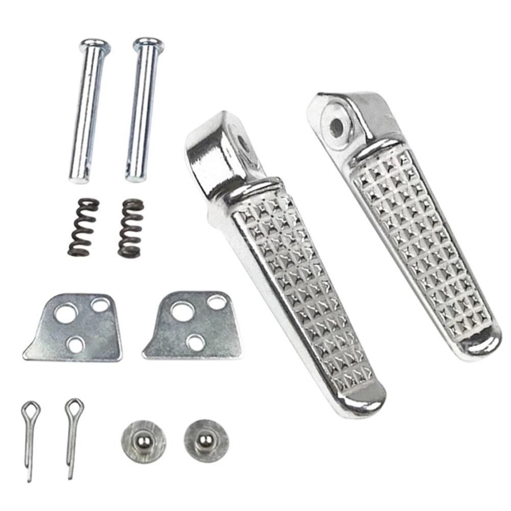 Steel Footrests Foot Pegs for Front and Rear Replacement On For Honda SX150 Motorcycle Front Pedal Rest Components