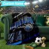 Custom Name Blanket Orlando Basketball Blanket Bedding Blanket for Travel, Camping, Living Rooms, Offices, Sofas, Fan Christmas Gift