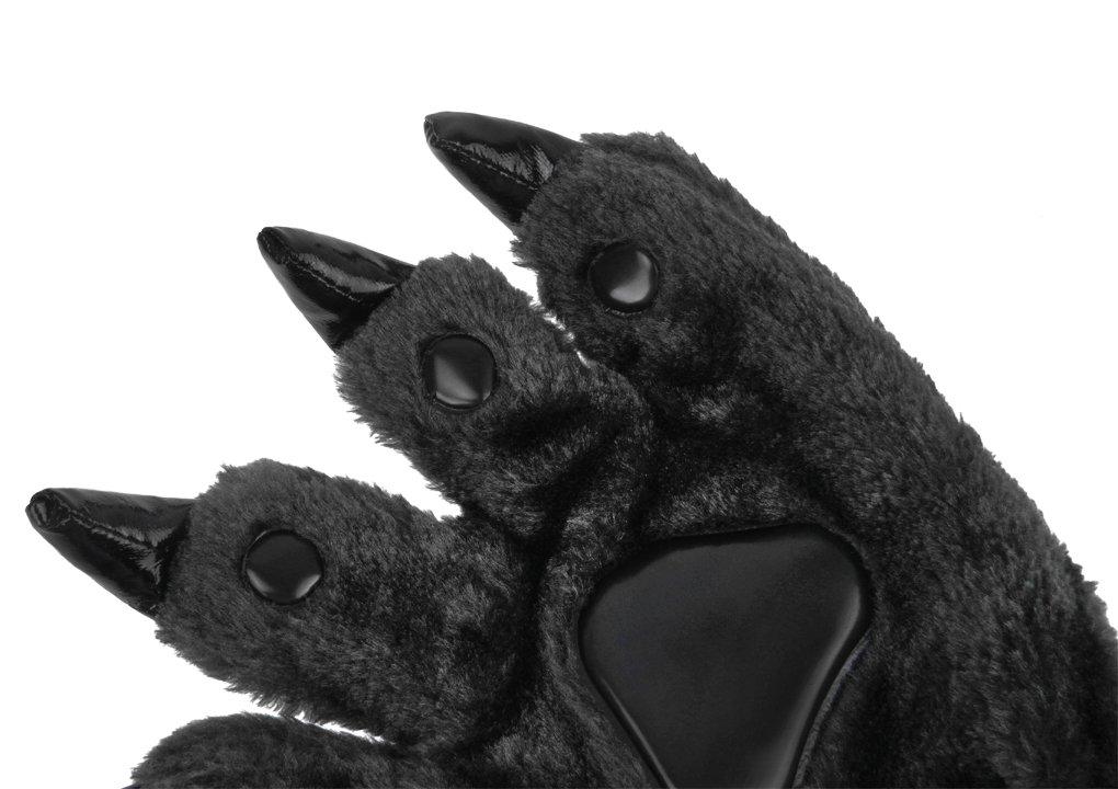YNICESHOP Søte vinterhansker med dinosaurklo og potetrykk Varme og dyre- og monsterkostymer for Perfekt for og Perfekt for å forvandle seg til en