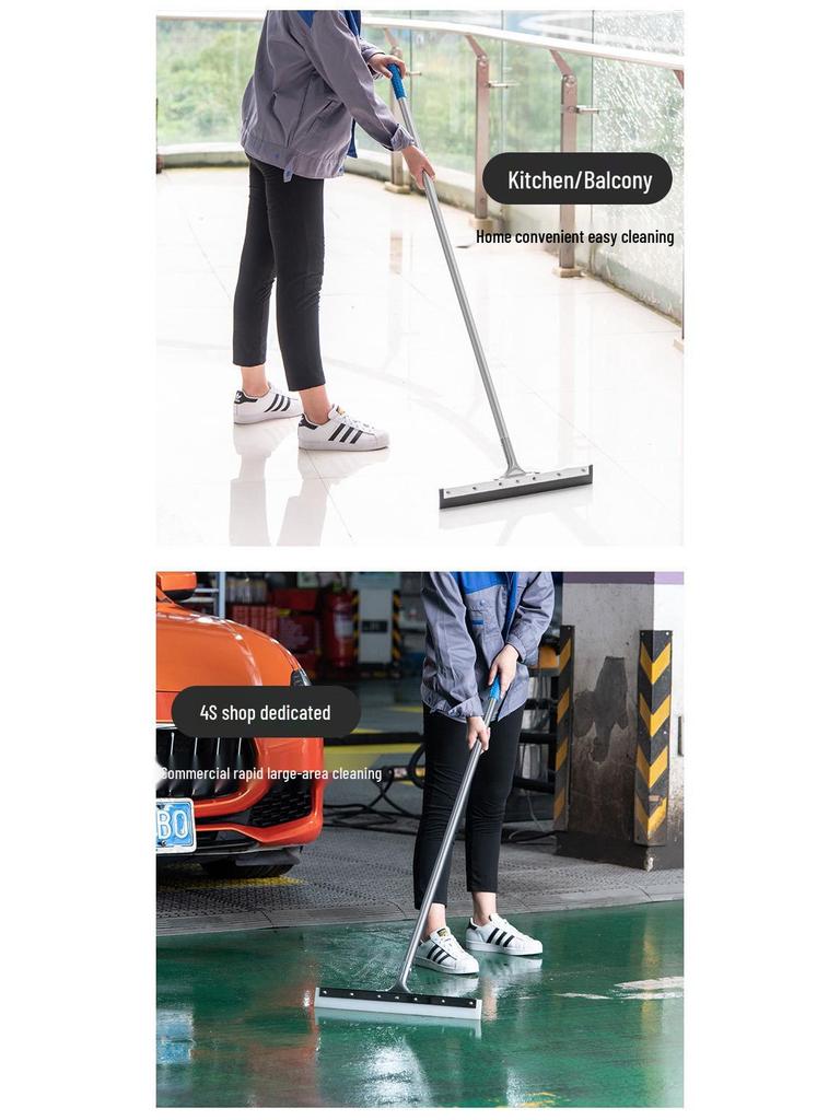 Silikonová stěrka na podlahu a sklo pro čištění koupelny a domácnosti