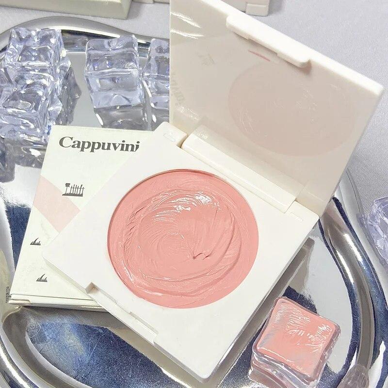Peach Pink Creamy Blush Cheek Rouge Contouring Brightening Waterproof Eyeshadow Blusher Face  Makeup Cosmetics