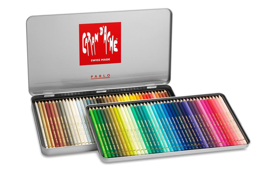 Set Caran Pablo Japanese d'Ache 80 Colori 0666-380 [Prodotto Originale]