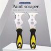 15-in-1 Paint Scraper with Serrated Edges, Ergonomic Metal Blade, Sturdy Paint Removal Tool for DIY & Pro Use