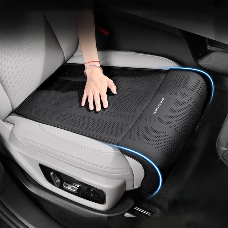 Car Seat Cushion Leg support For Ford Ranger T9 T7 T1 Raptor Rear Car Seat Backrest Protective Cover