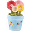 Kichvoe 1set Ceramic Flower Design Measuring Spoon with Base Cute Baking Gadget for Measuring Dry Wet Ingredients for Milk Powder