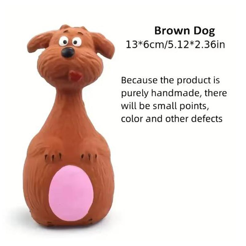 1pc Dog Toys Sound Squeaky Elephant/Cow Animal Chew Pet Rubber Vocal Toys For Small Large Dogs Bite Resistant Interactive Toy