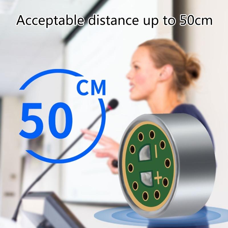 Conference Electret Condenser Microphone Pickup Unidirectional Condenser Microphone Cores for Clear Sound Capture