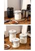 Premium 304 Stainless Steel Sealed Container for Coffee, Cat Food, Dry Goods, Tea, Milk Powder, Dried Fruit, and More