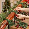 Flexible Metal Wire Frame Christmas Wreath Tie Christmas Decoration Tie  for Christmas Decoration