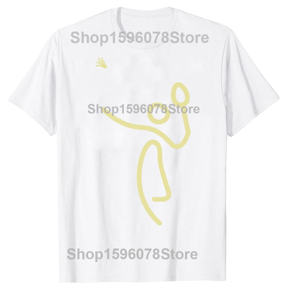 Funny Badminton Gift Idea TShirt Badminton Stick Figure Unisex Style Shirts for Women Men Clothing Streetwear Y2k Harajuku S