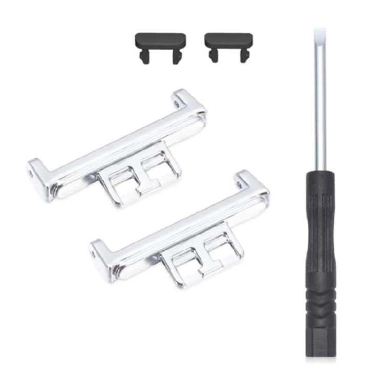 Watch Bracelet Adapter for HUAWEIWatch FIT 20mm Watch Strap Connection Accessory серебряный