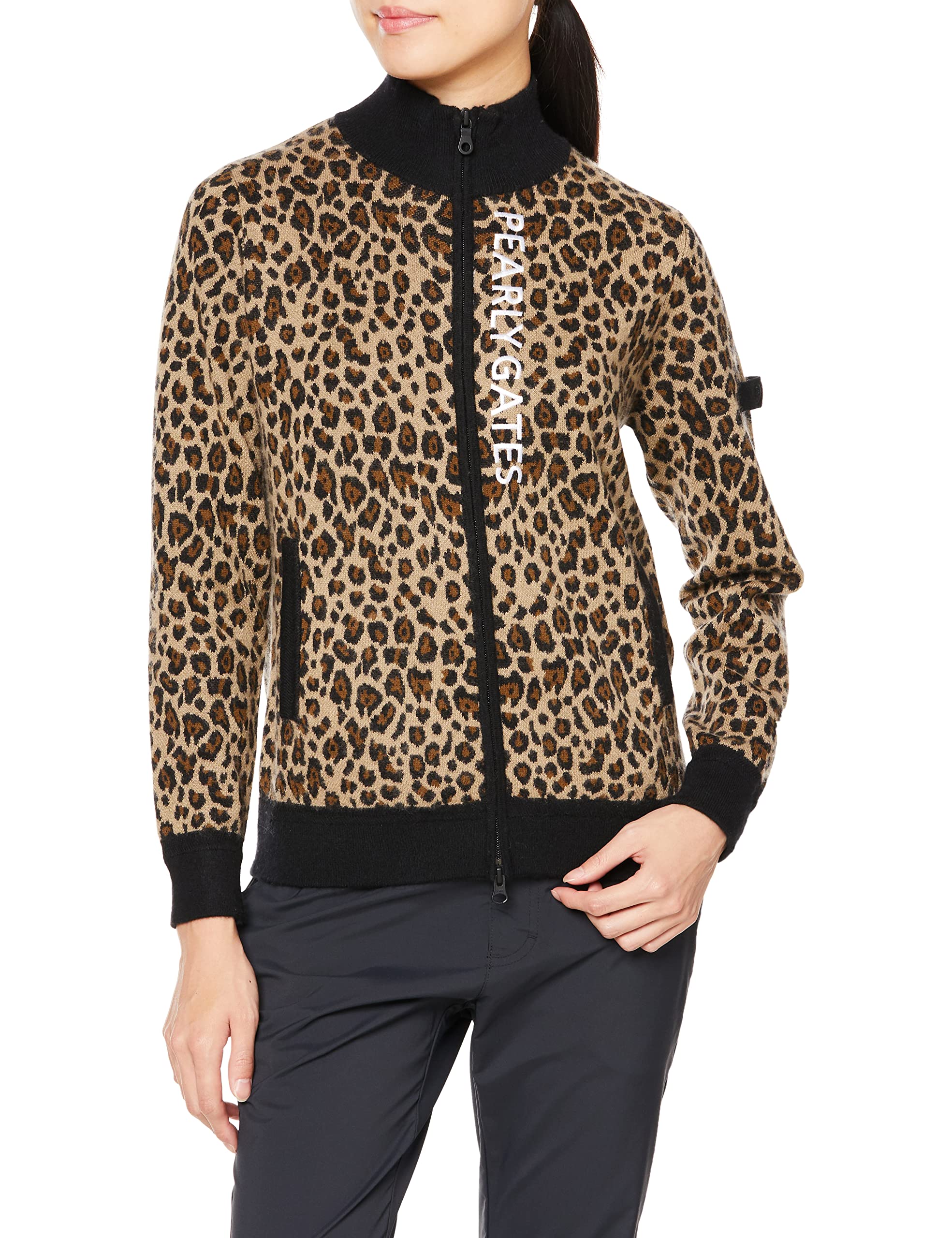 

Knit Cardigan Cashmere Leopard Print WJQ 2 [PEARLY GATES] Women s / 055-2272004 051_Leopard [L]