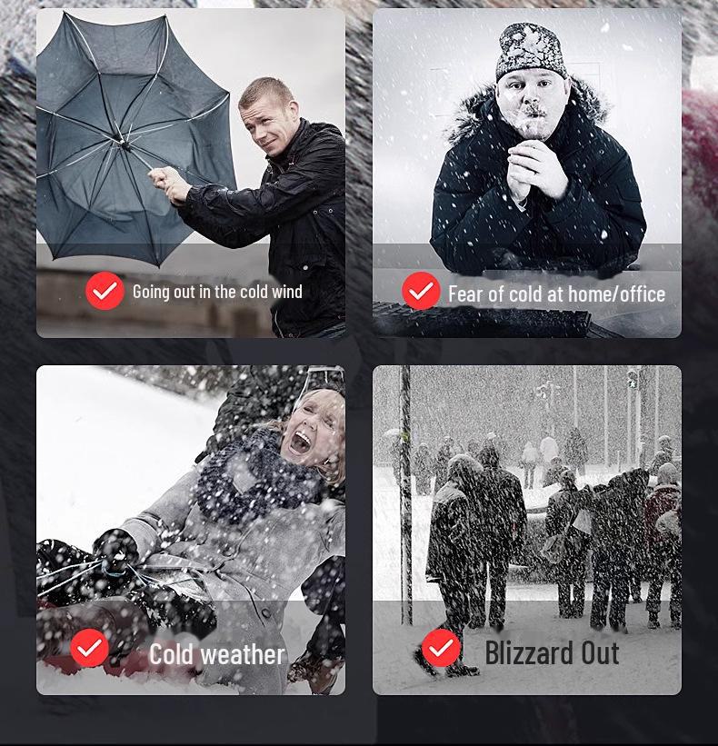 Oppladbare elektriske oppvarmede vinterbukser for menn og kvinner - Varm bomull Fullkroppsoppvarming for utendørs bruk