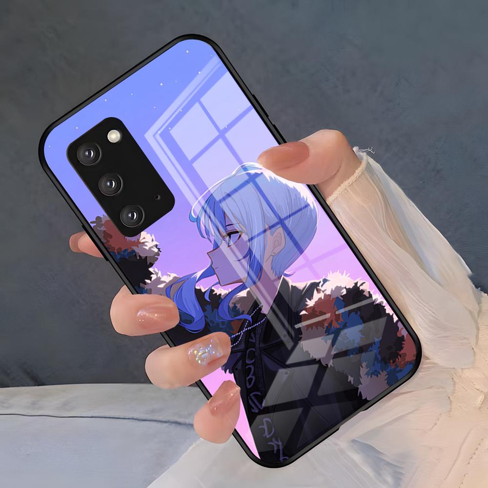 H-Hoshimachi Suisei Handyhülle Für Samsung S26 S25 Plus S20 S20 Plus S22 Ultra S23 FE S21 Plus S21 Ultra Glasabdeckung