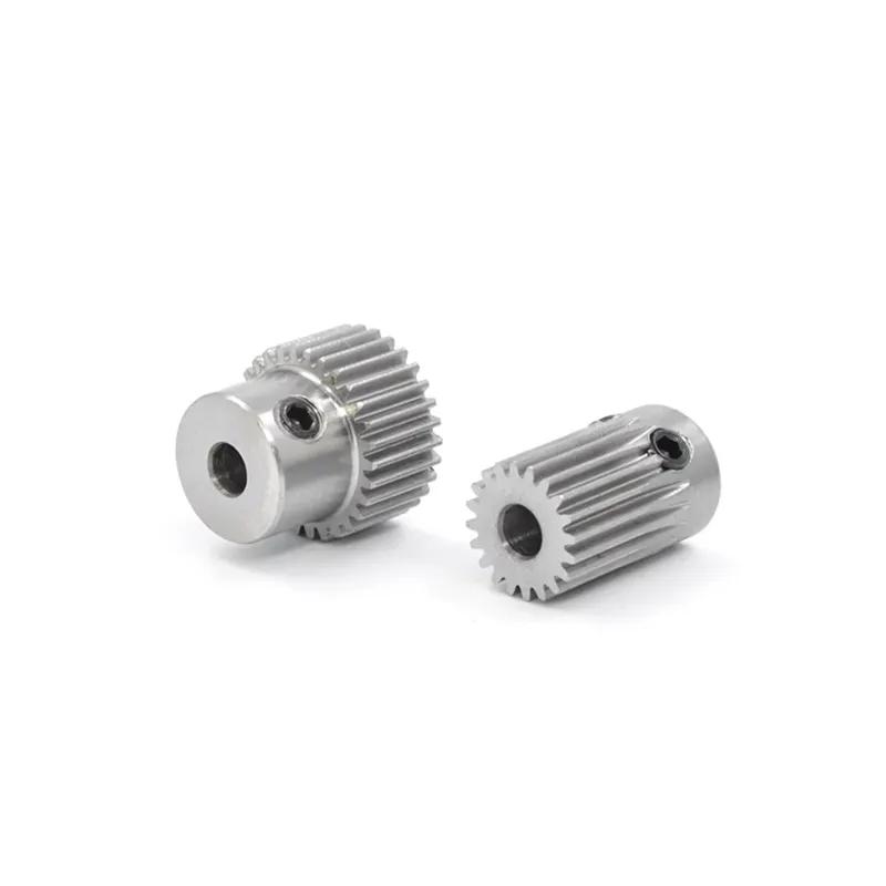 0.5M Spur Step Metal Gear 20-60 Teeth Motor Boss Gear Hole 4/5/6/7/8/10mm DIY Model Wheel