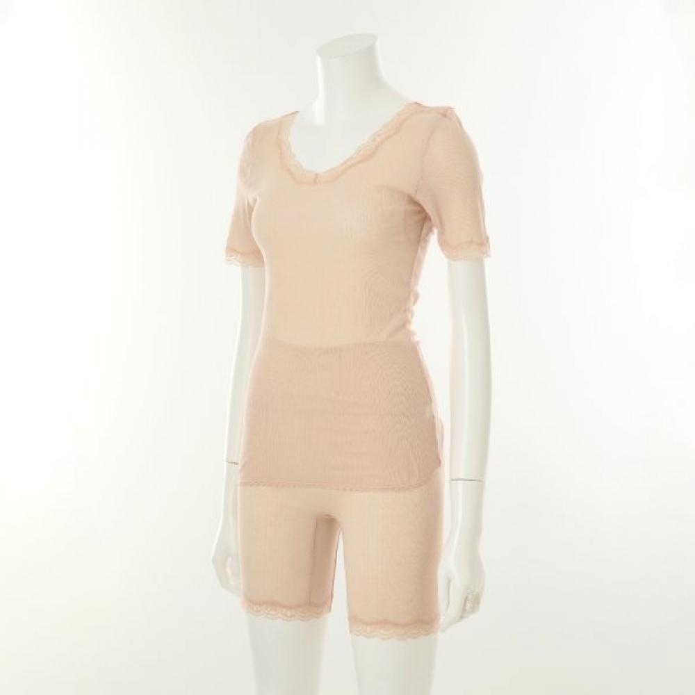 Wacoal 100  Cotton ASa Women S Short Sleeve Running Wlg2621a