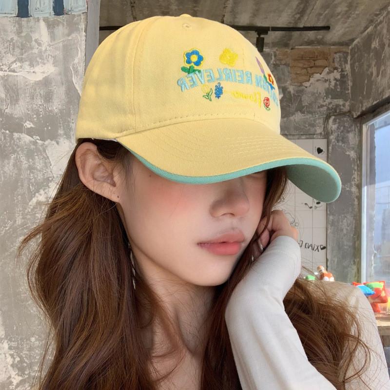 Brand Cotton Embroidered Baseball Cap With Sunshade For Casual Outdoor Wear