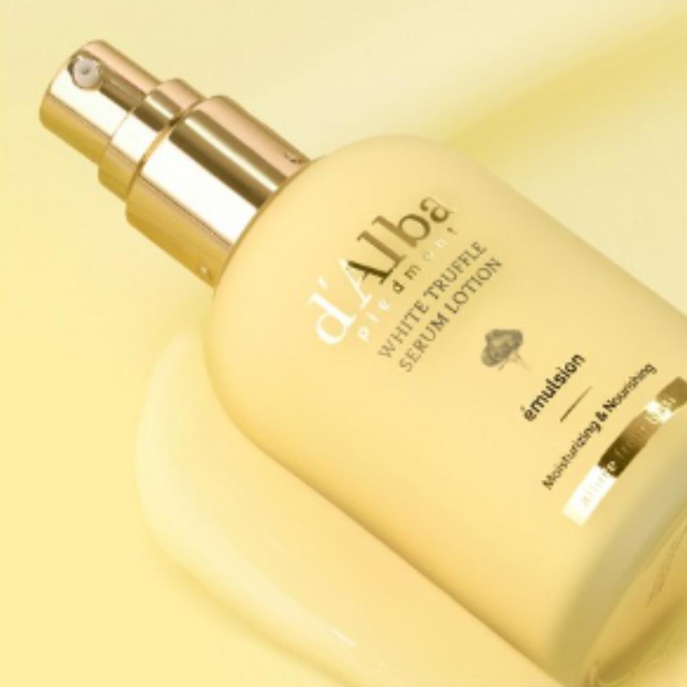 [d’Alba] White Truffle Moisturizing Serum Lotion 100ml (2pcs)