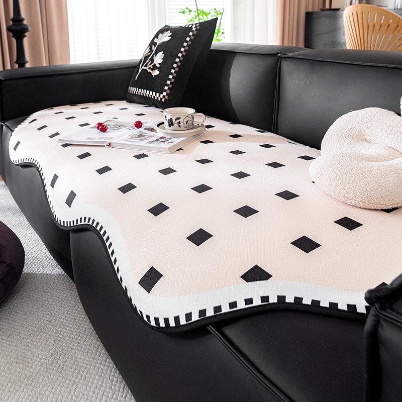 2024 High-End Chenille Sofa Cushions: Special-Shaped, Irregular, All-Season Covers for Leather Sofas
