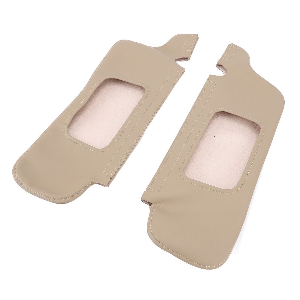 2 st Beige Solskydd Solskyddsersättning för Ford Mustang 1994-2004 Höger Passagerarsida