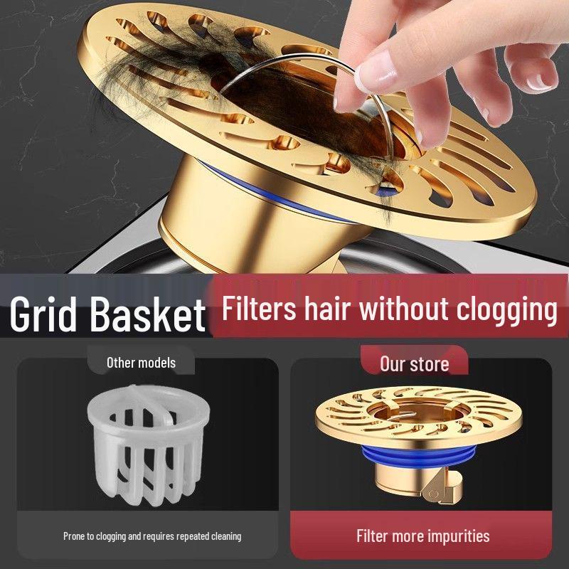 Universal Anti-Odor & Insect-Proof Bathroom Drain Core