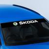 Samolepky na přední sklo auta Přední a zadní ozdobný emblém Pro Škoda Octavia Superb Rapid Kodiaq Karoq Fabia Kamiq Roomster Citigo
