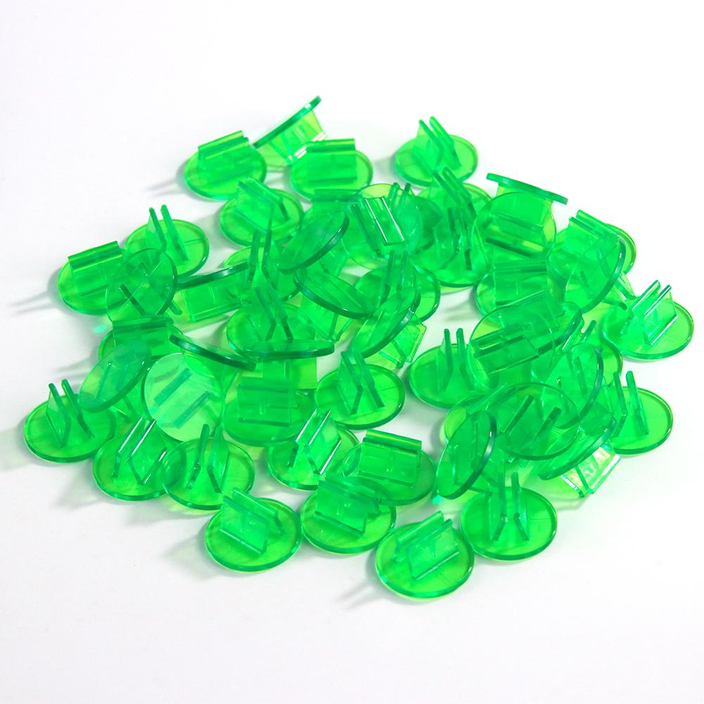 

50 шт. Пластиковые игровые подставки, подставки для карт, пластиковые держатели для карт, игровые маркеры, подставки для игровых карт для настольных игр 50pcs