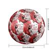 Pallone da Calcio Ronaldo Cr7 Leggenda del Real Madrid Taglia 5 Cucito a Macchina per Interni/Esterni Universale Regalo Commemorativo Perfetto per gli Amanti del Calcio