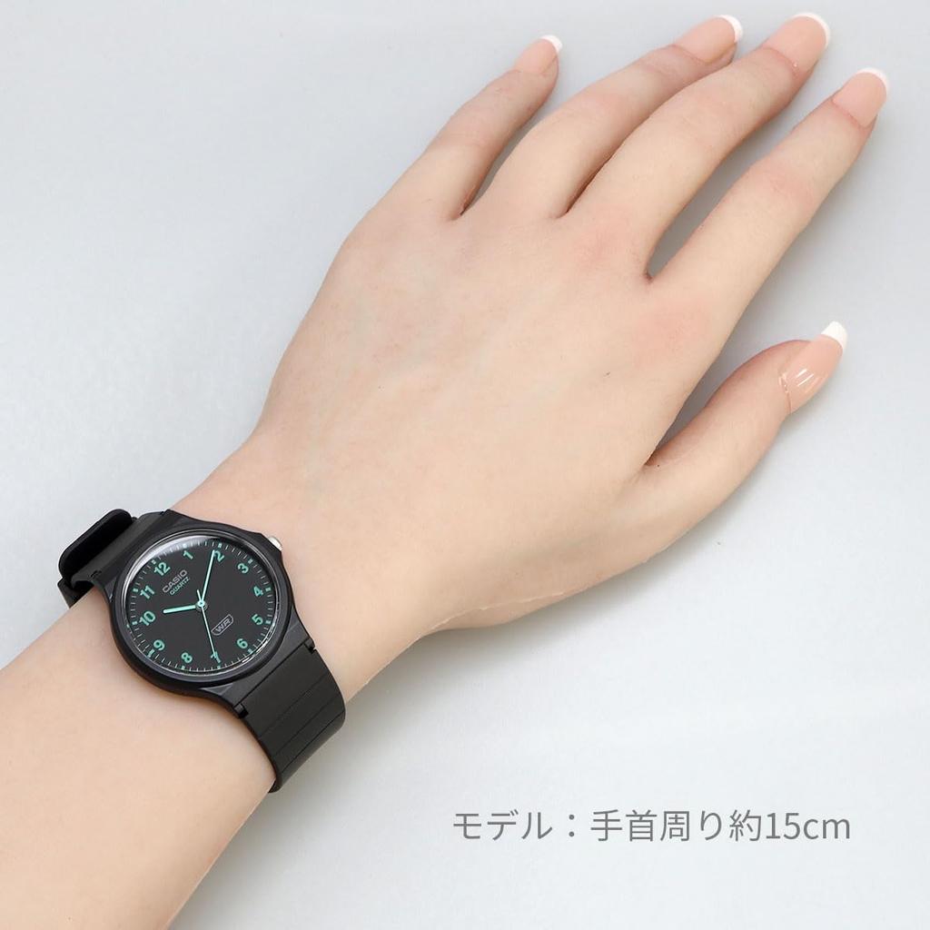 Casio Analog Watch with Biomass Plastic Dark Overseas Model MQ-24B-8B Band, Unisex, Gray, (Used)