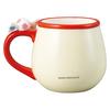 sun art Fujiya Peko-chan Porcelain Mug with Figure, 300ml, SAN3546