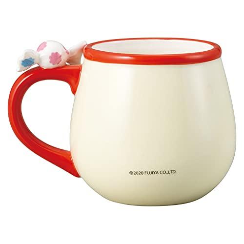 sun art Fujiya Peko-chan Porcelain Mug with Figure, 300ml, SAN3546