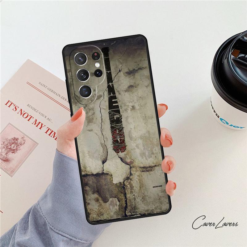 Negan Walking Dead phone case For Samsung Galaxy S24 S25 S23 S22 Ultra Note 10 20 Plus S20 S21 FE Cover