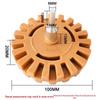 3.5" & 4" Pneumatic Rubber Wheel for Glue, Paint, and Sticker Removal
